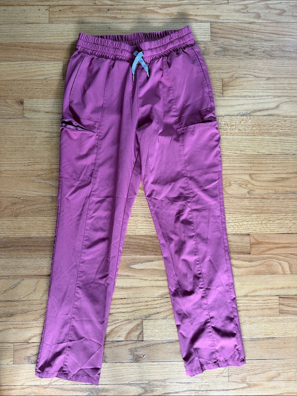 WonderWink Kids Cargo Joggers - Magenta